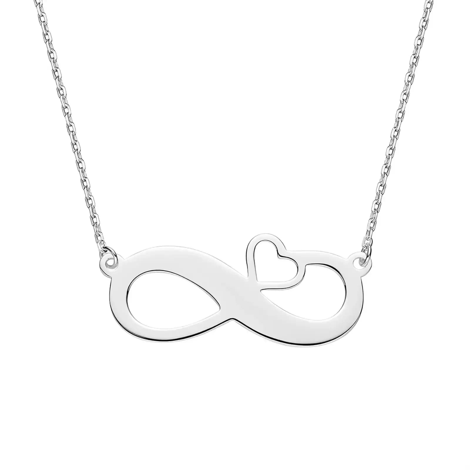 Gravyrhalsband 925 Sterling silver - Infinity 1