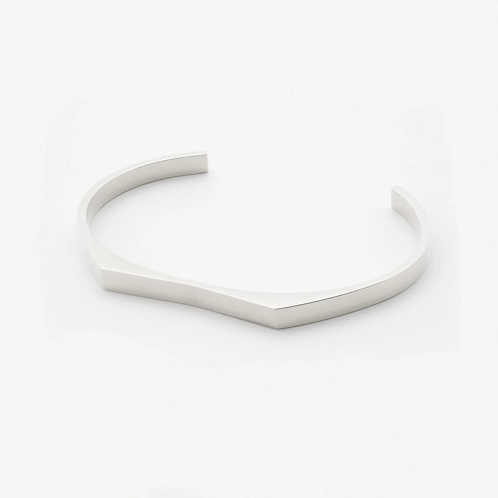 Stålarmband herr - Bangle med bricka