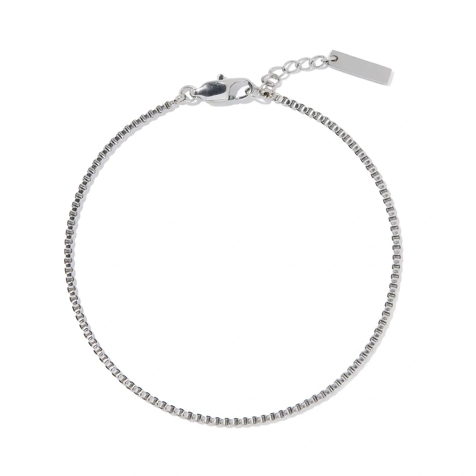 Stålarmband herr - Box Chain