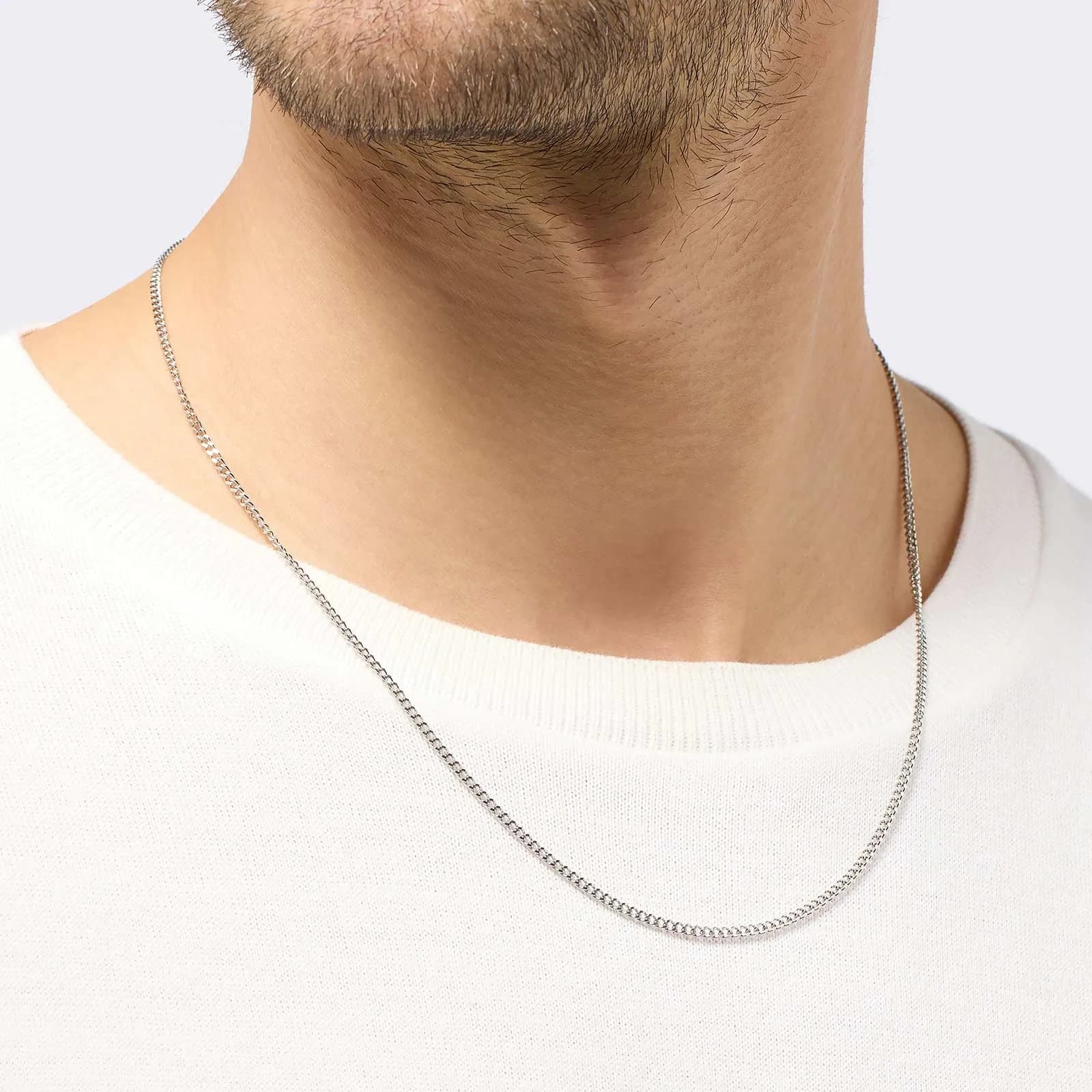 Stålhalsband herr - pansar 55cm 2