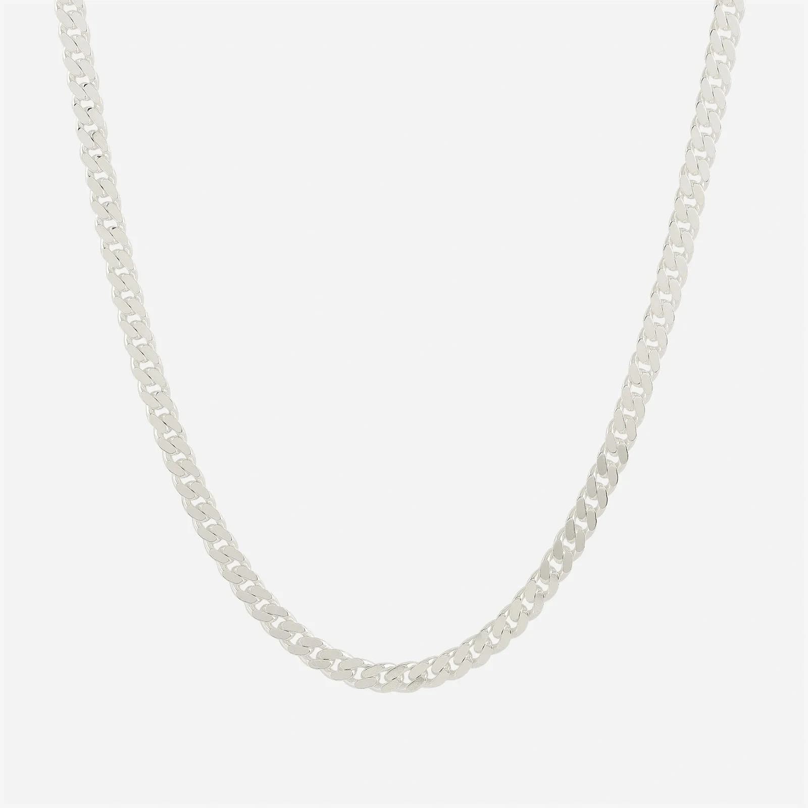Silverhalsband herr - pansarkedja 50 cm