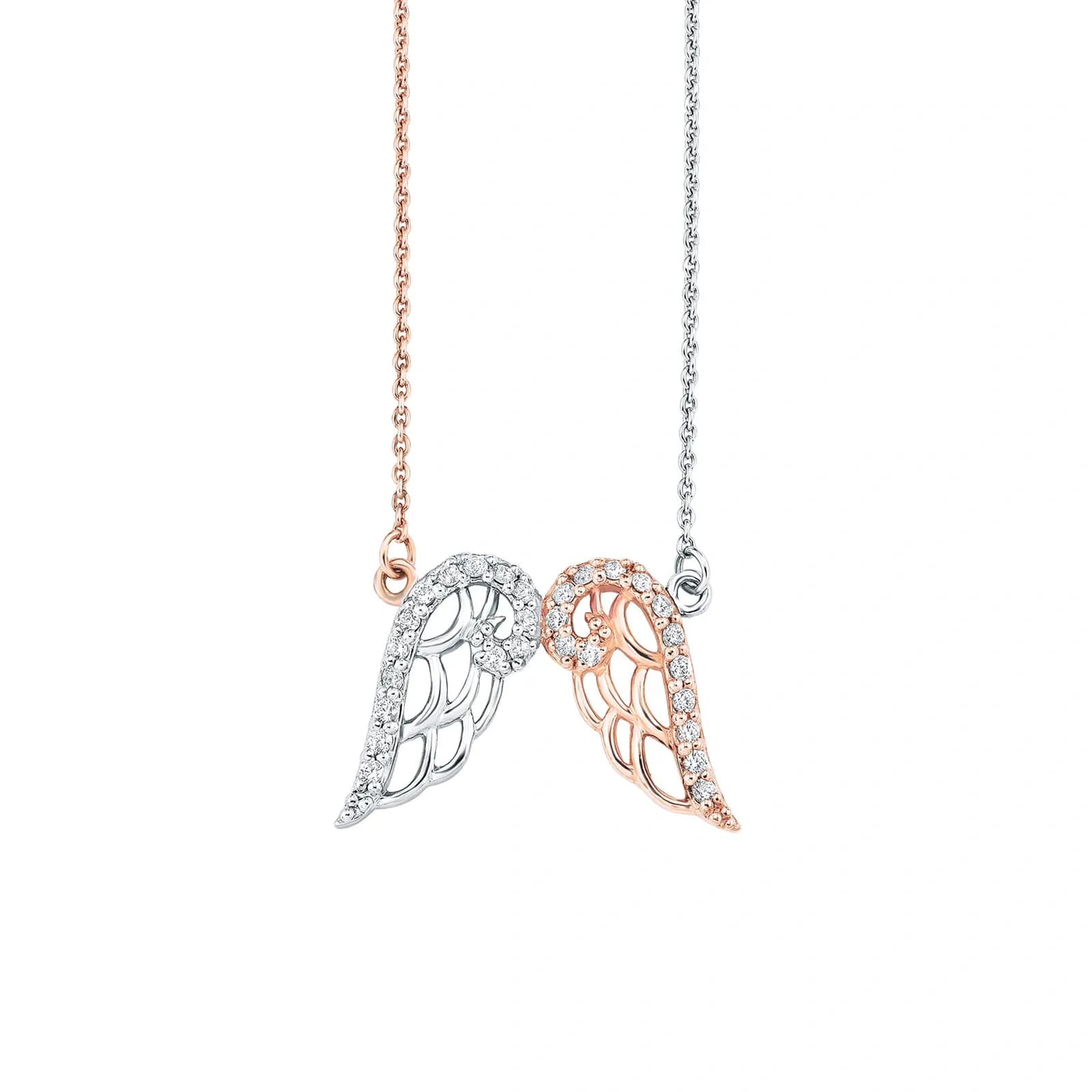 Silverhalsband, droppe med blå sten - 45 cm