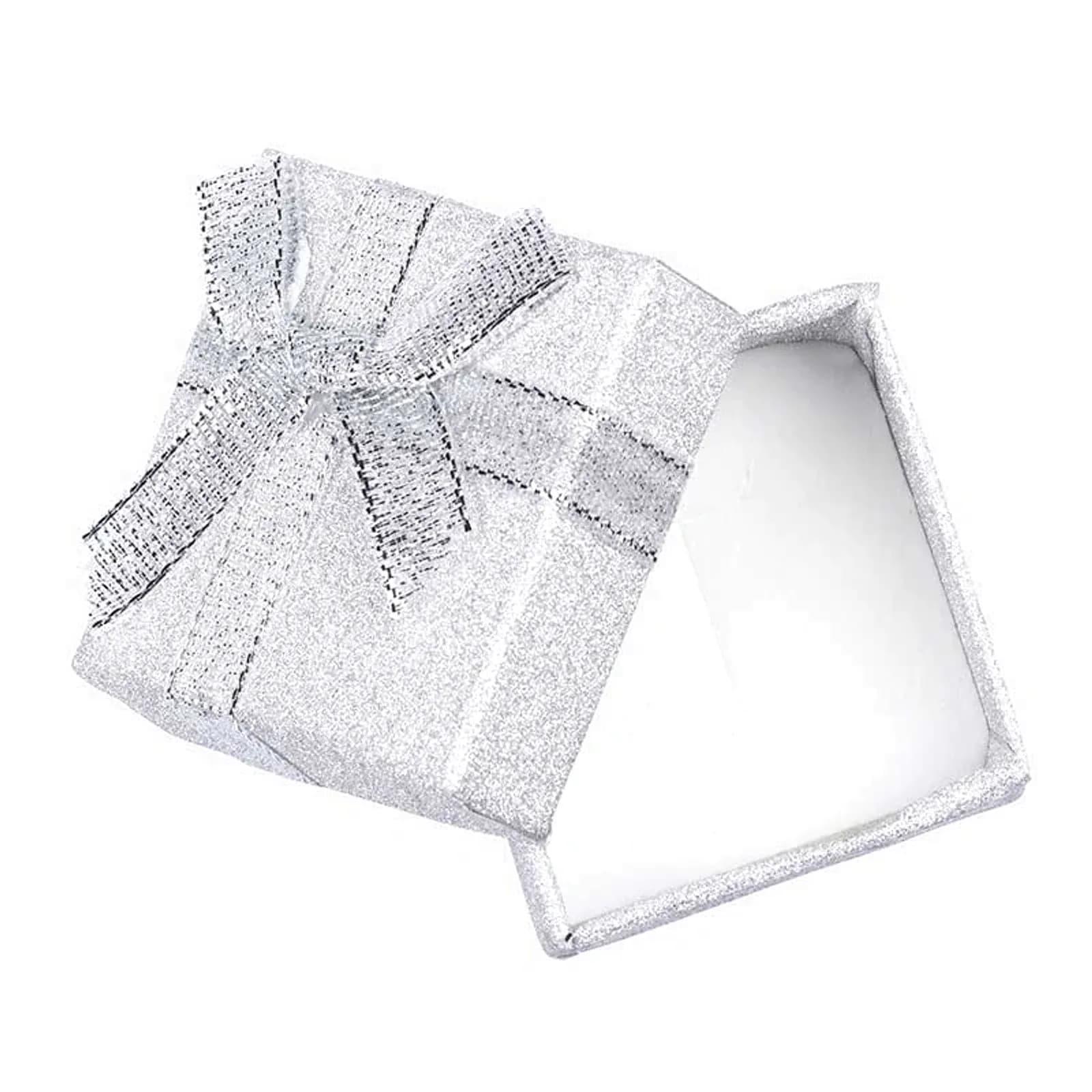 Presentask silverglitter - 5x5 cm