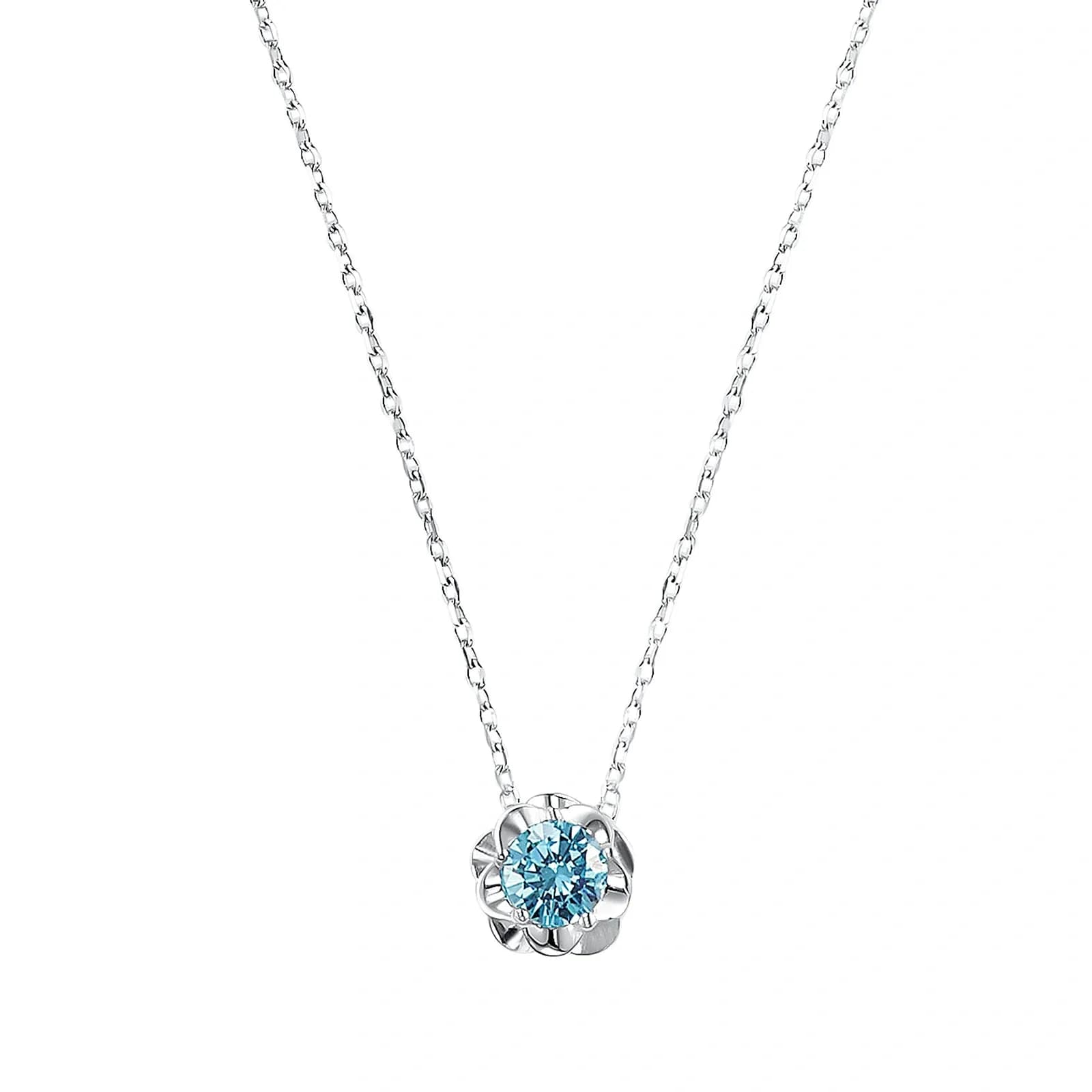 Halsband med hänge Sterling Silver 925 - 42+3 cm
