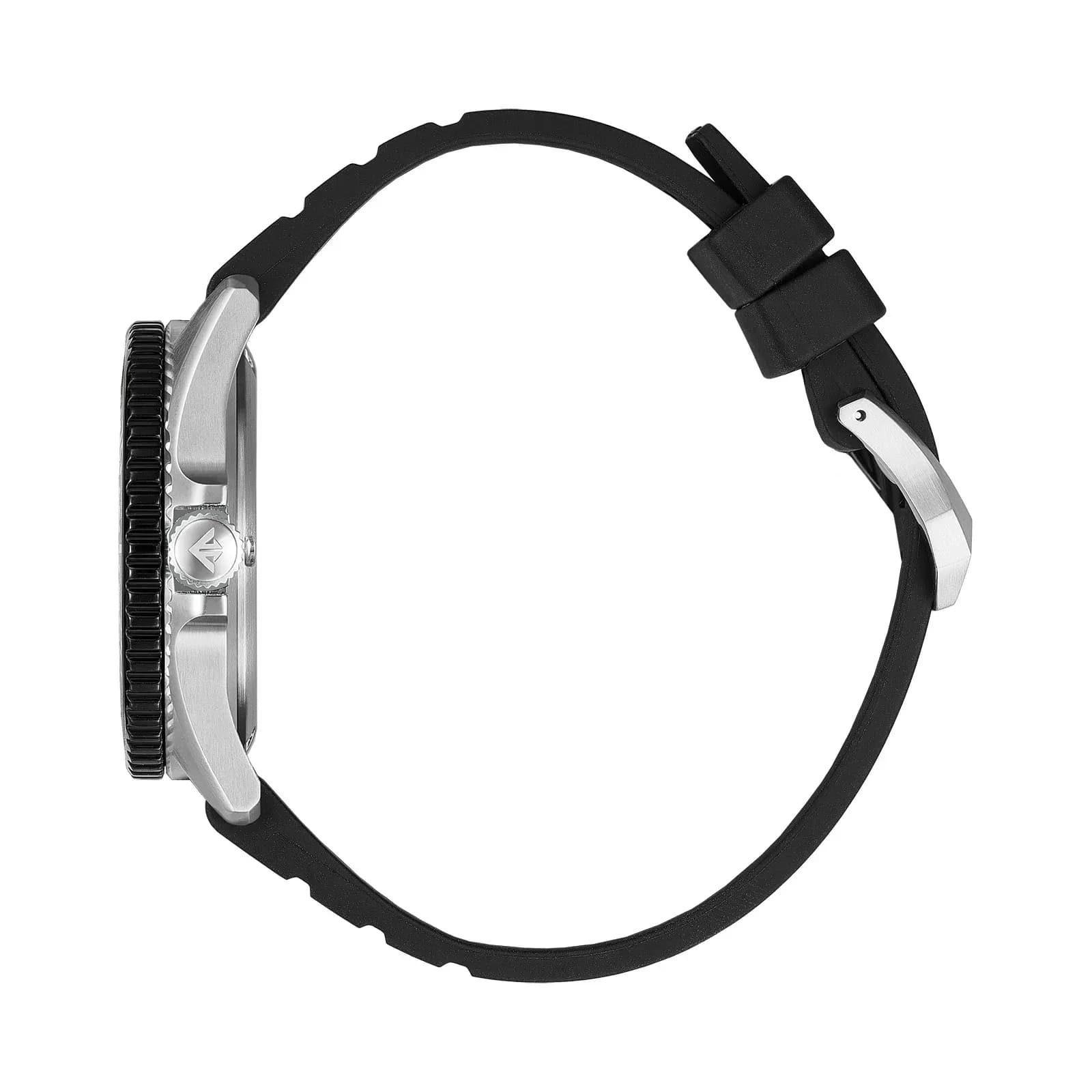 Citizen Promaster herr svart/stål, gummiband - BN0266-07E