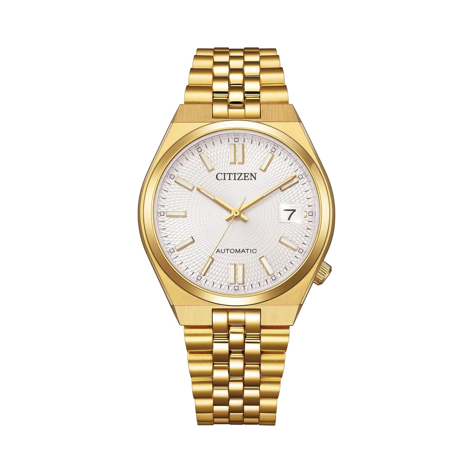Citizen Tsuyosa automatisk herr vit/guld - NK0032-56A