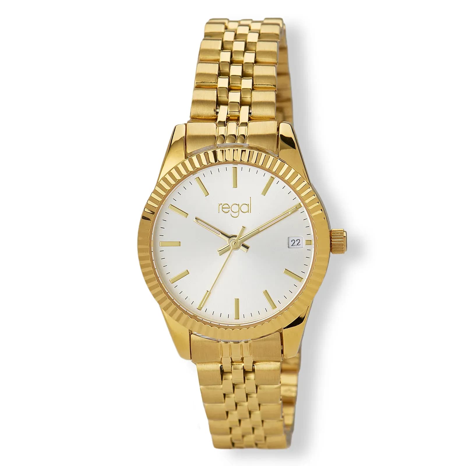 Regal dam silver/guld, metallband - R89708-632
