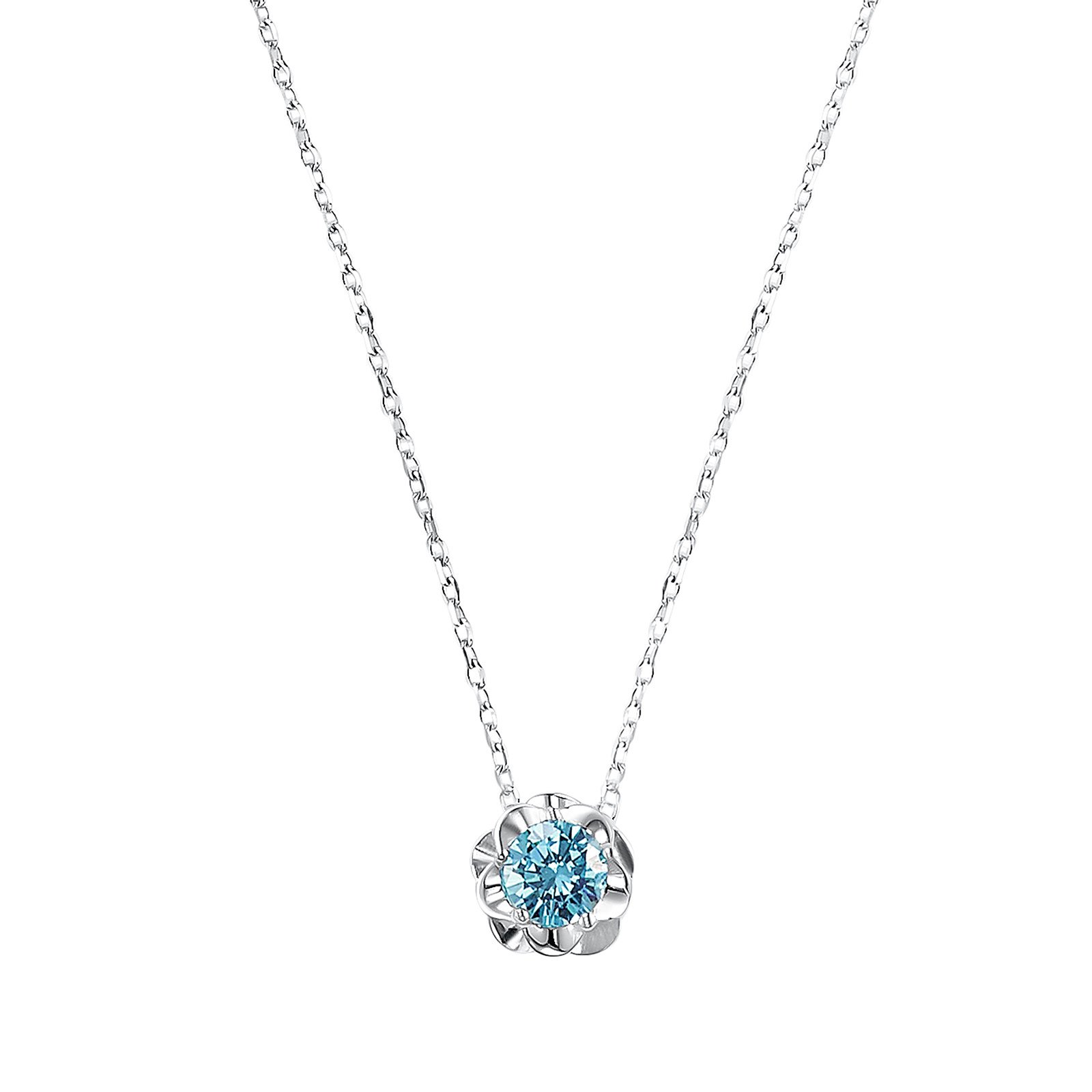 Halsband med hänge Sterling Silver 925 - 42+3 cm