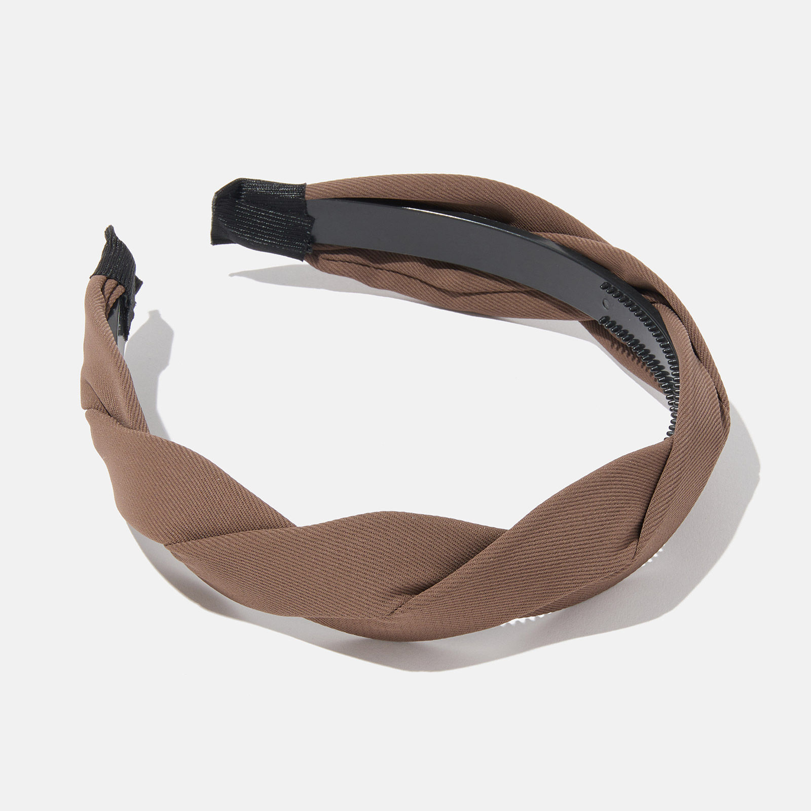 MONTINI Diadem vridet – brunt
