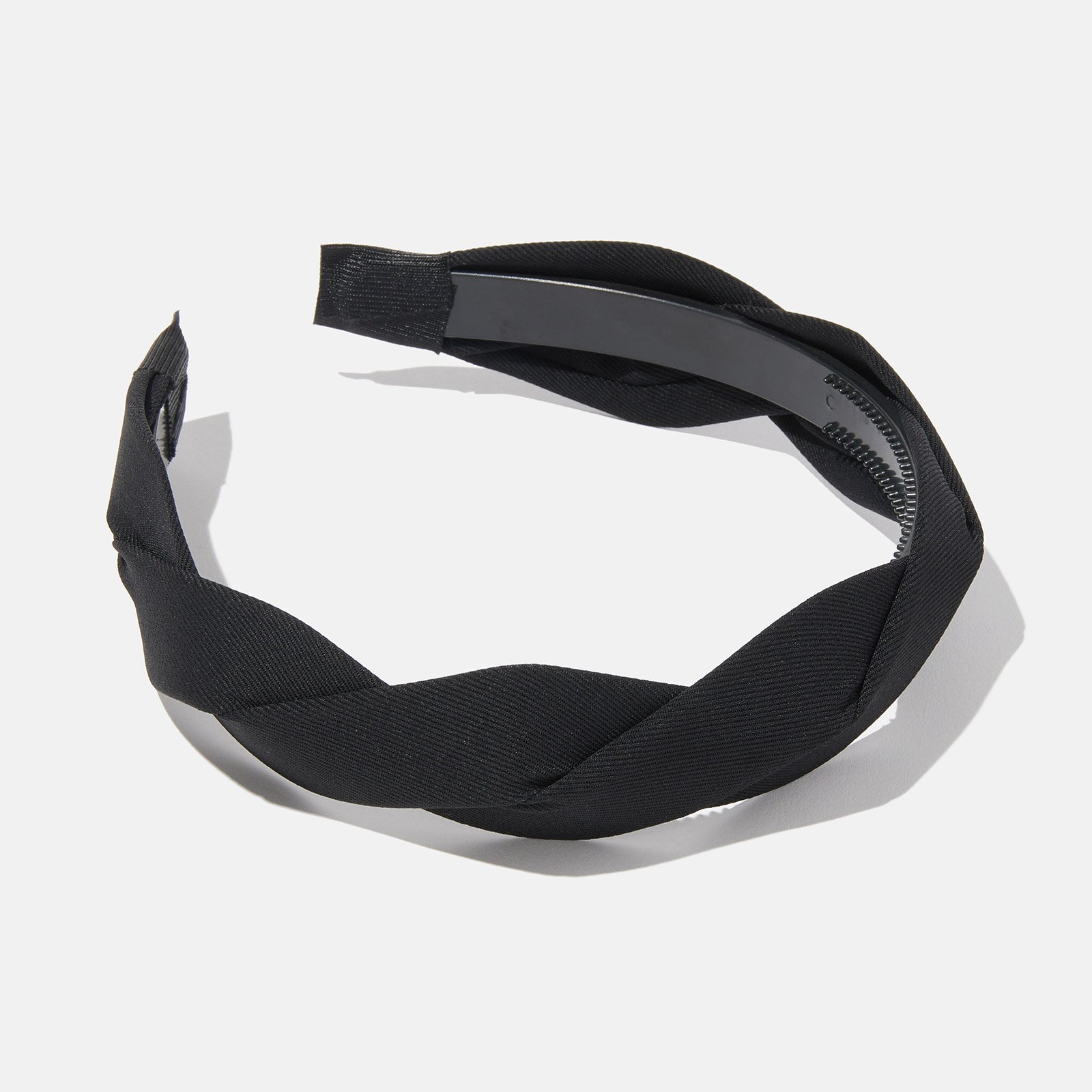 MONTINI Diadem svart vridet