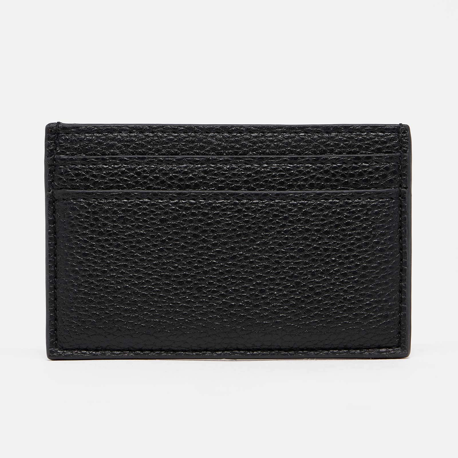 Korthållarer, fem fack - svart konstläder