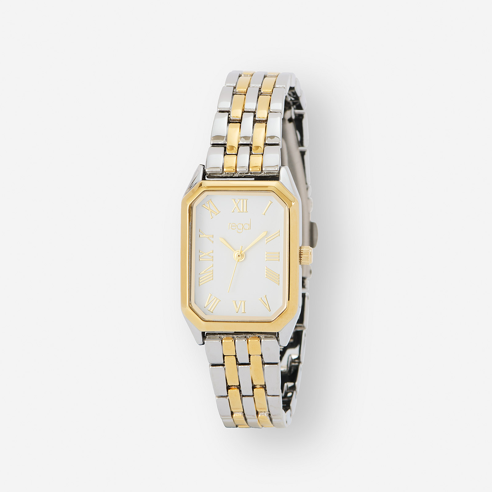Regal damklocka – metallband bicolor 22x34mm