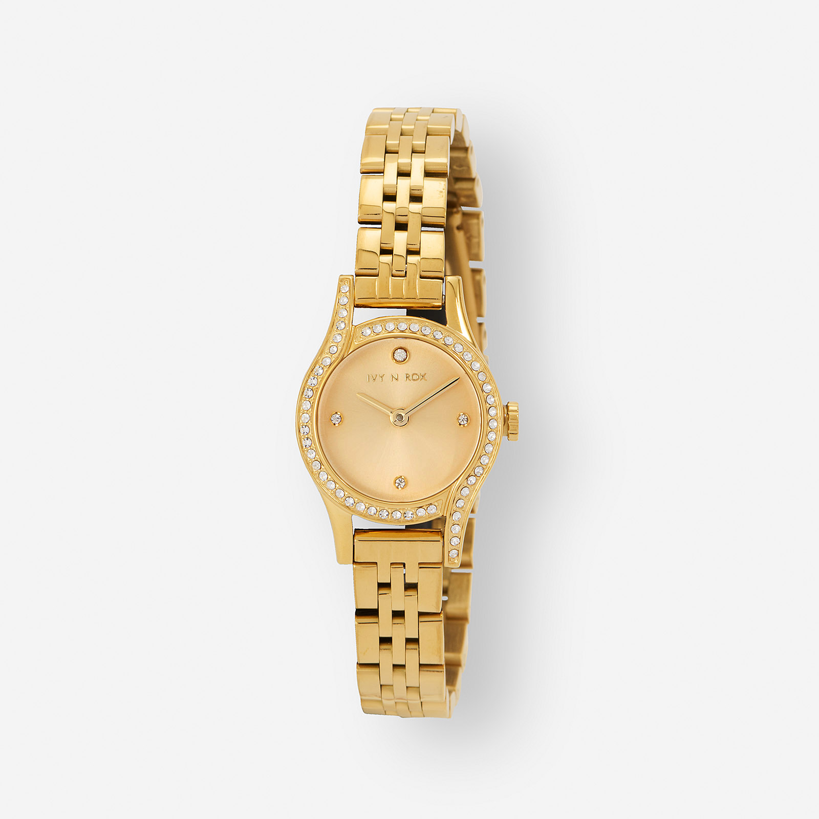 Ivy n Rox Luxe damklocka – guld 23mm
