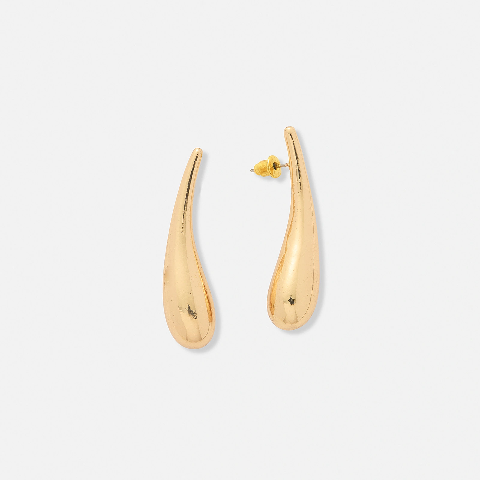 Guldf&auml;rgade &ouml;rh&auml;ngen, l&aring;nga droppar - 42 mm