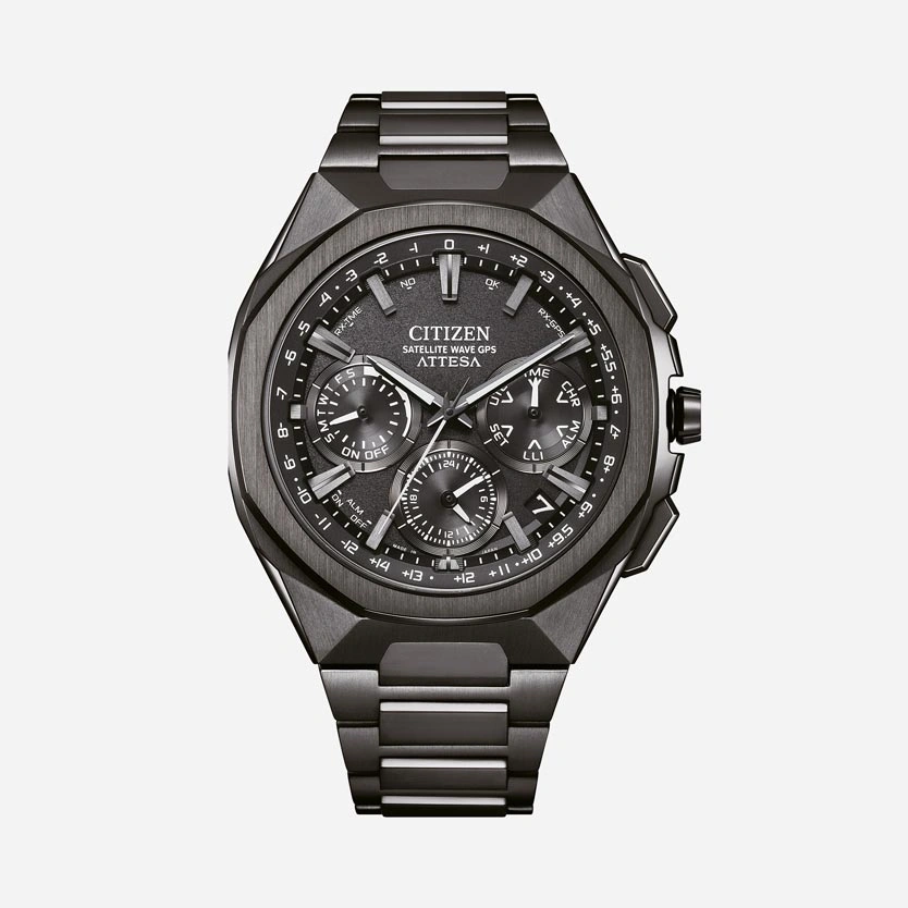 Citizen Attesa Spaceship svart – CC4105-69E