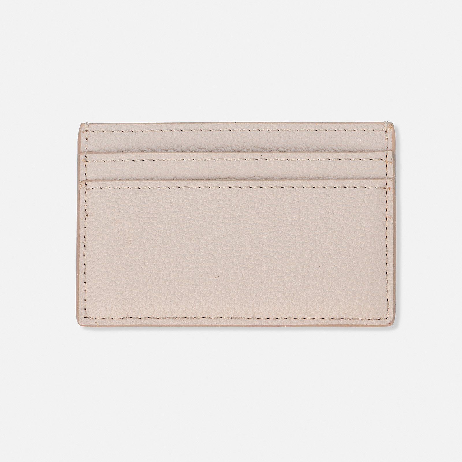 Korthållarer, fem fack - beige konstläder