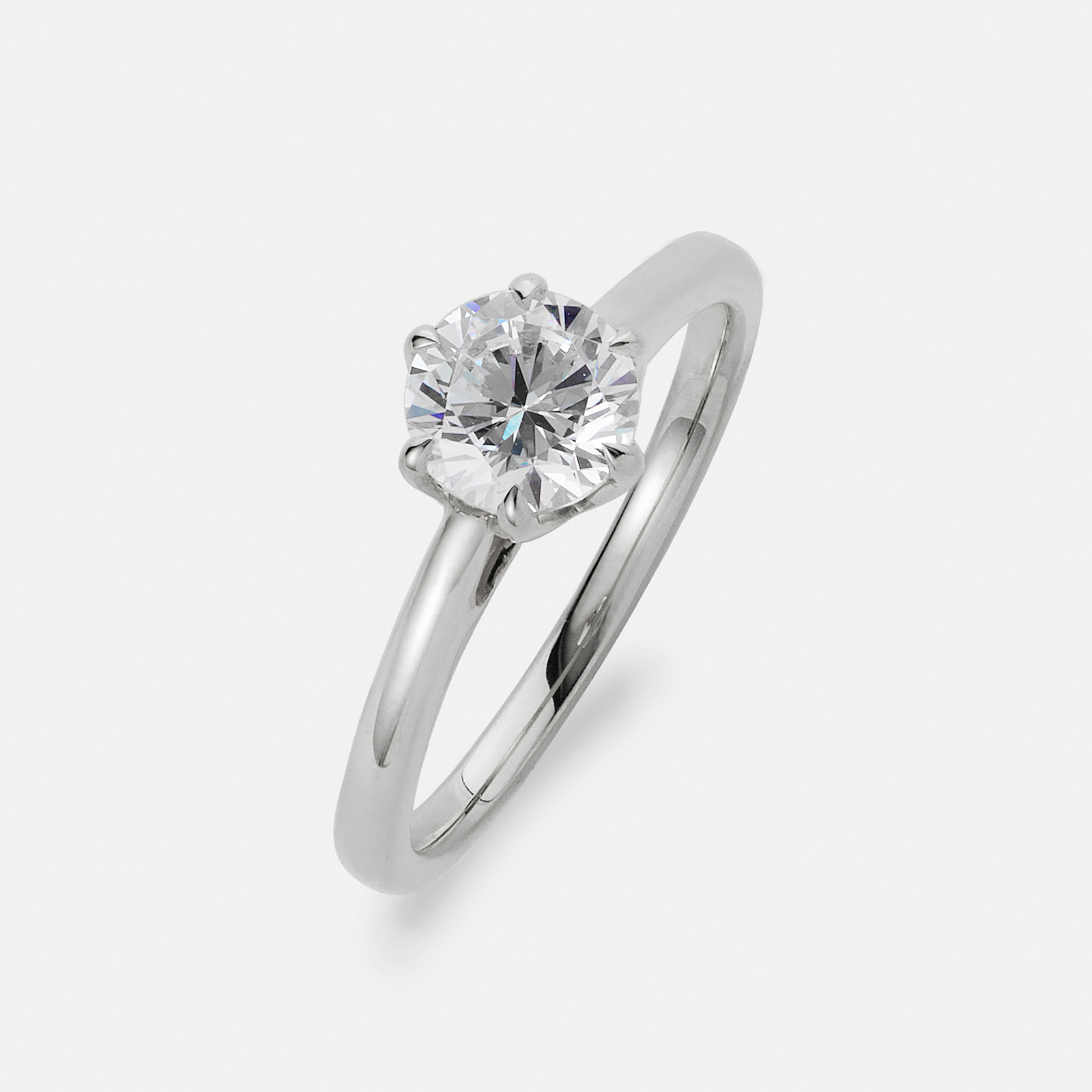 Je t&acute;aime 18K ring vitguld - Croyance