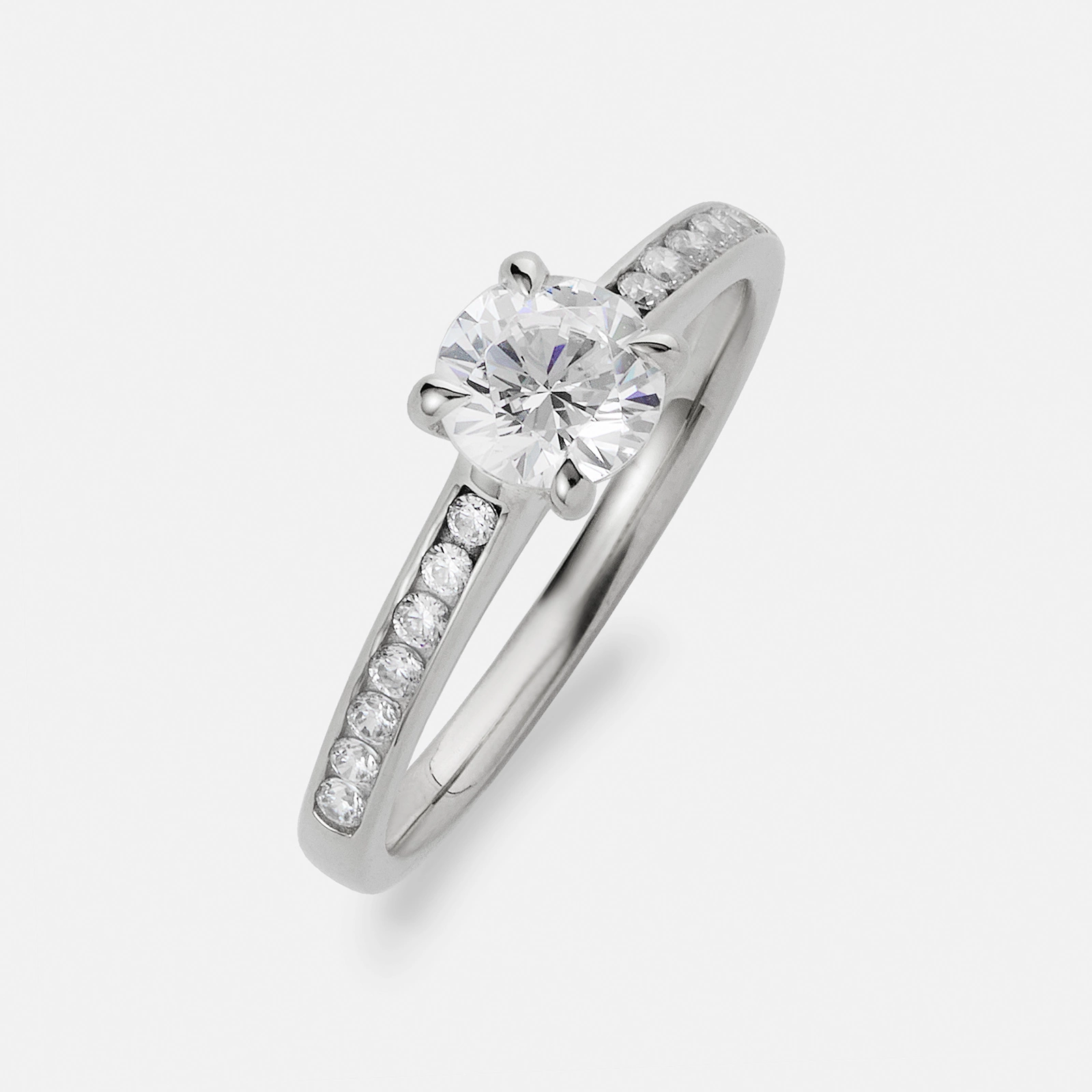 Je t&acute;aime 18K ring vitguld - L'Avenir