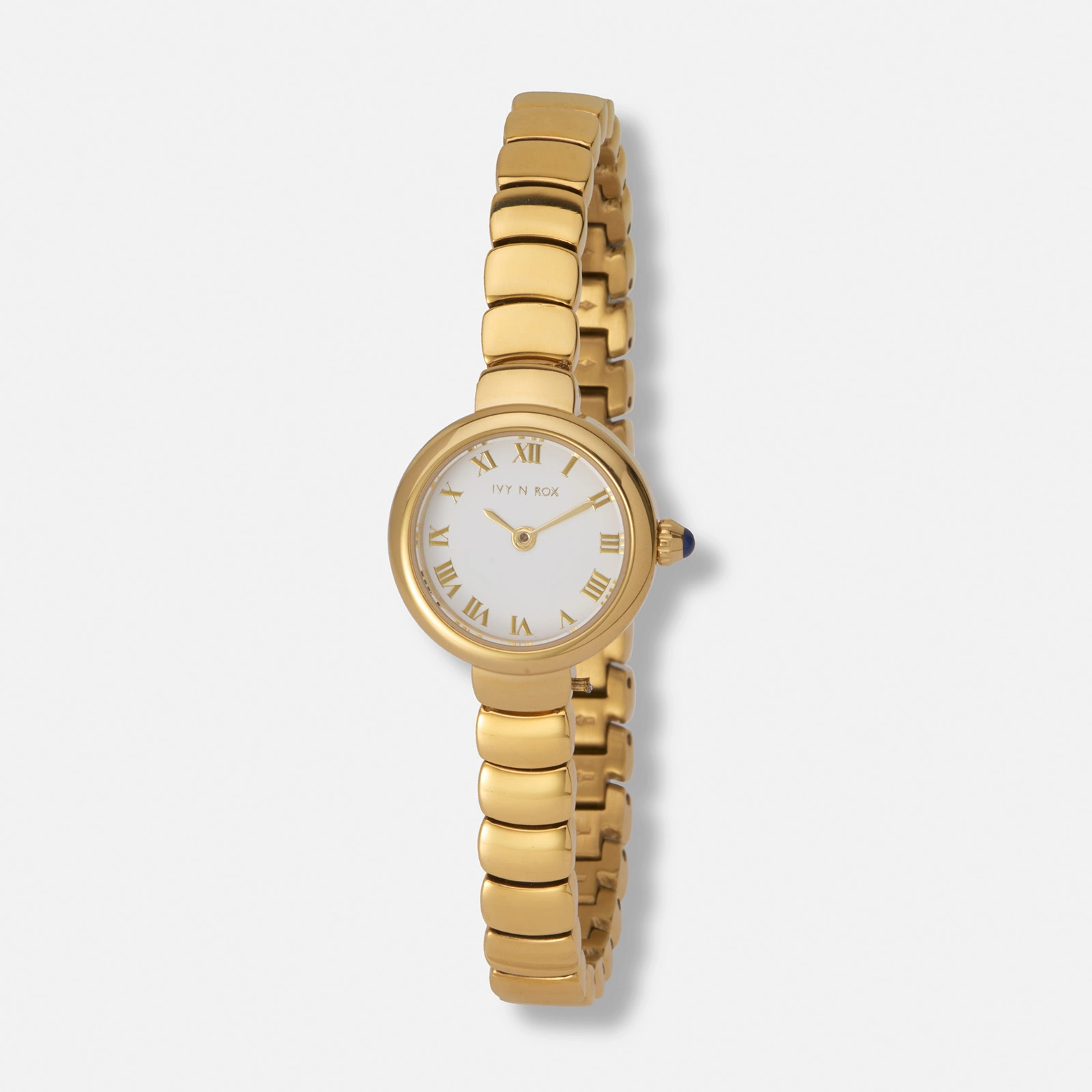 Ivy n Rox Mira damklocka - guld 22 mm