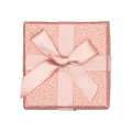 Presentask - rosa glitter 5x5 cm