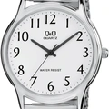 Q&Q herrklocka -  flexband, silver, 38 mm