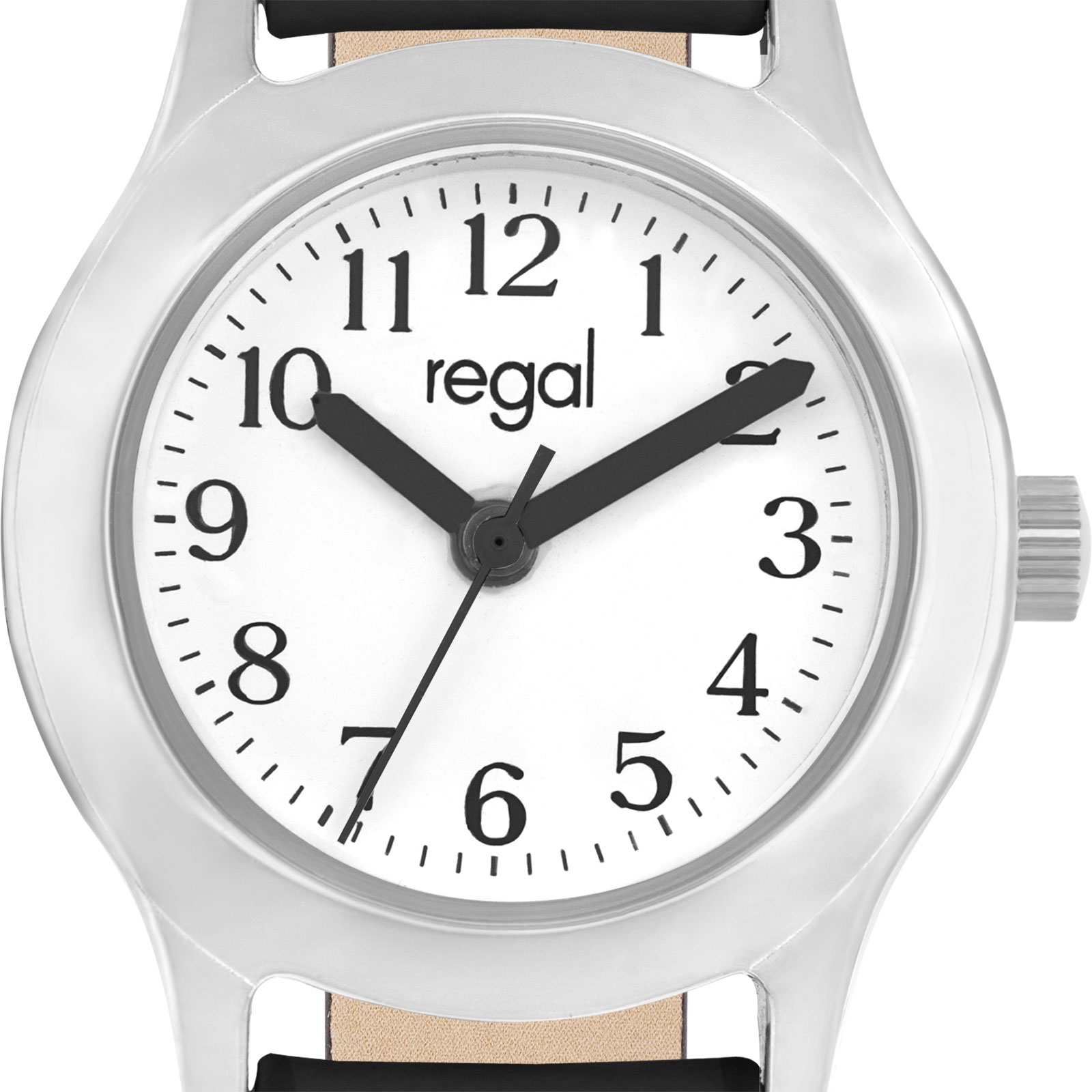 Regal barnklocka - svart, 26 mm