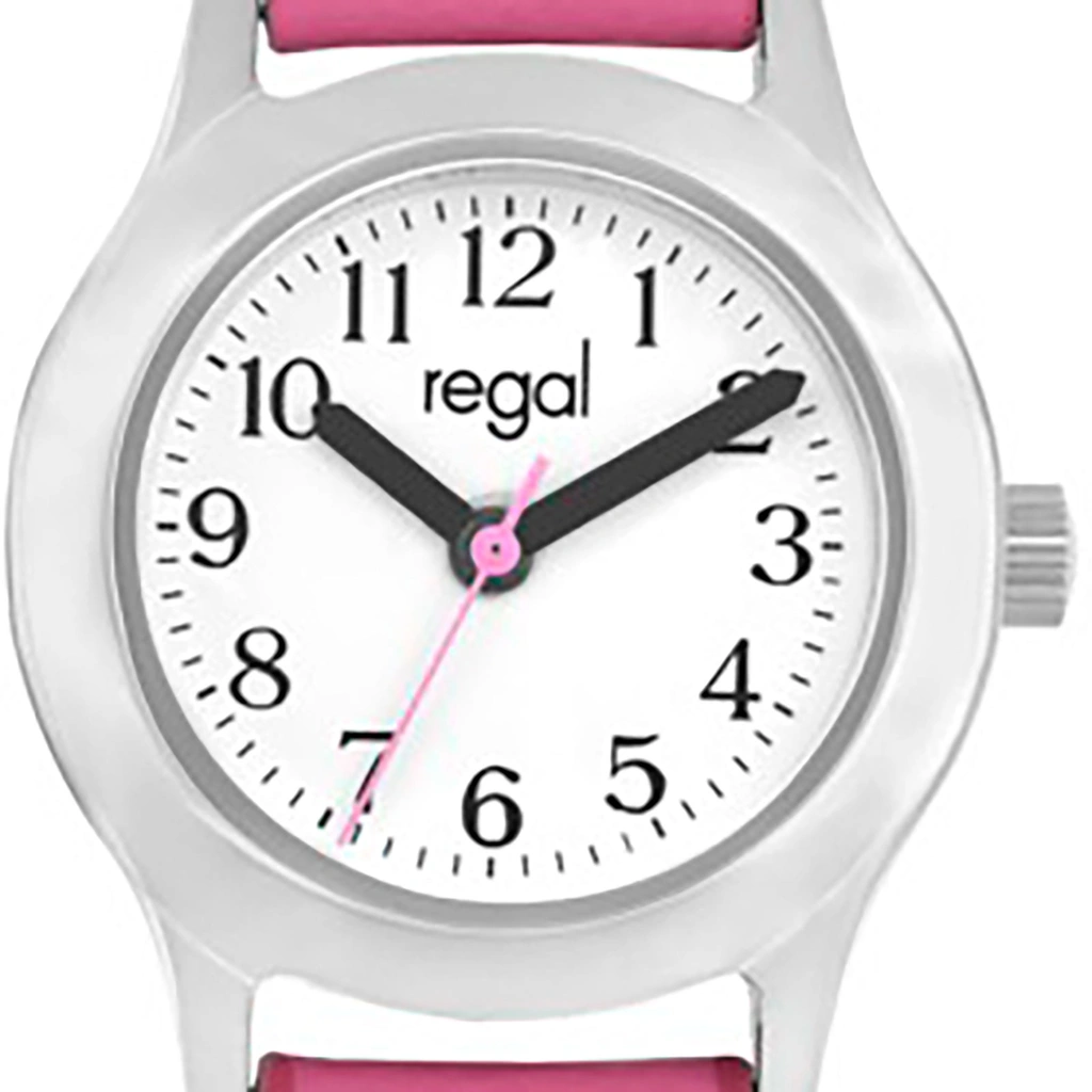 Regal barnklocka - rosa, 26 mm