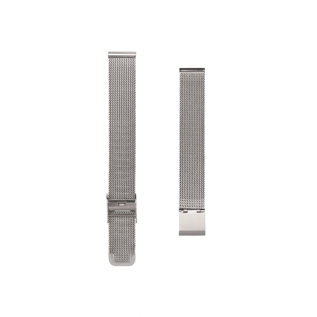 Silverfärgat meshband 14 mm