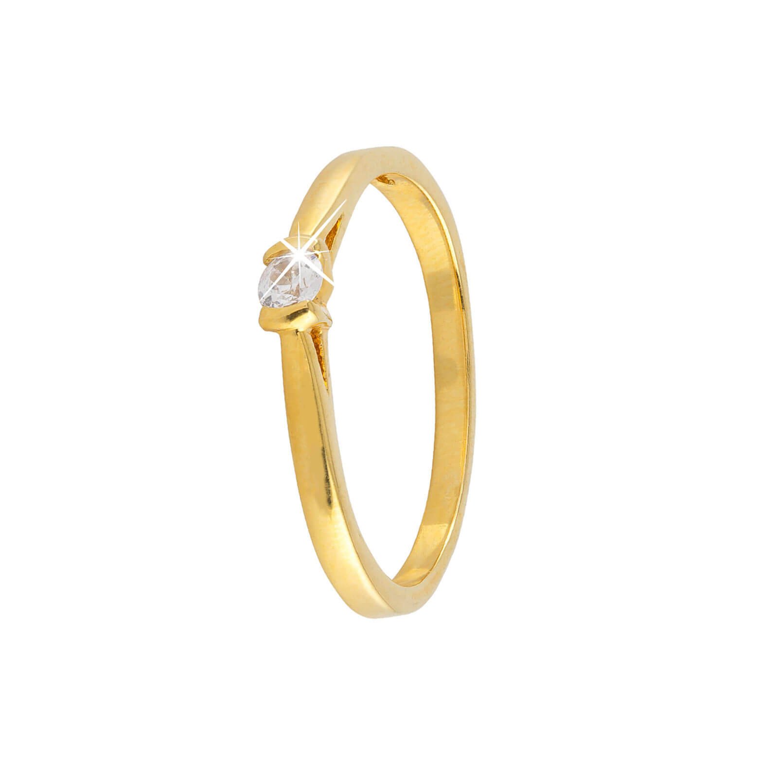 18k Guldpläterad ring
