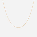 Halsband 18k guld - Pansarlänk 38+4 cm