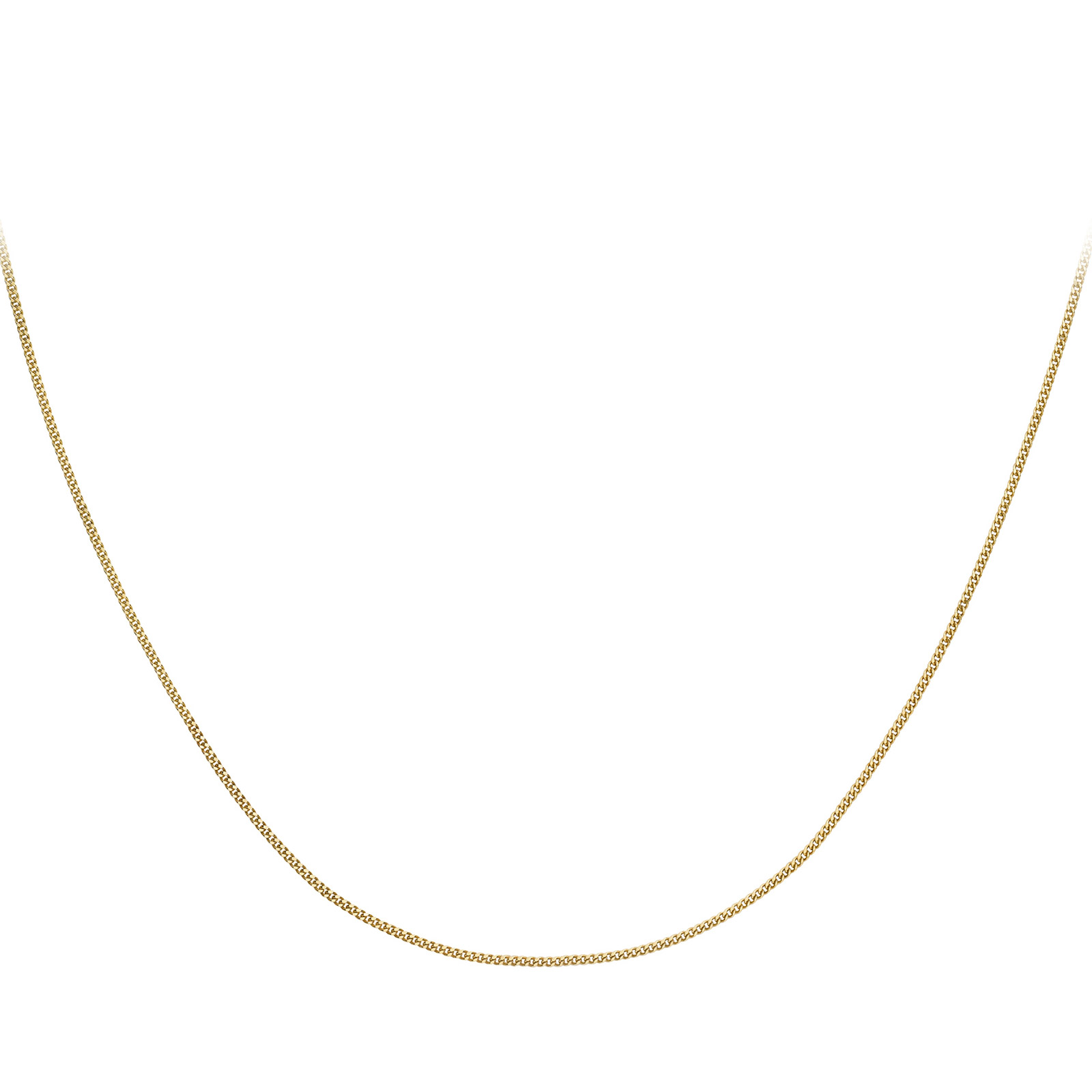 Halsband 9k guld 41-46 cm