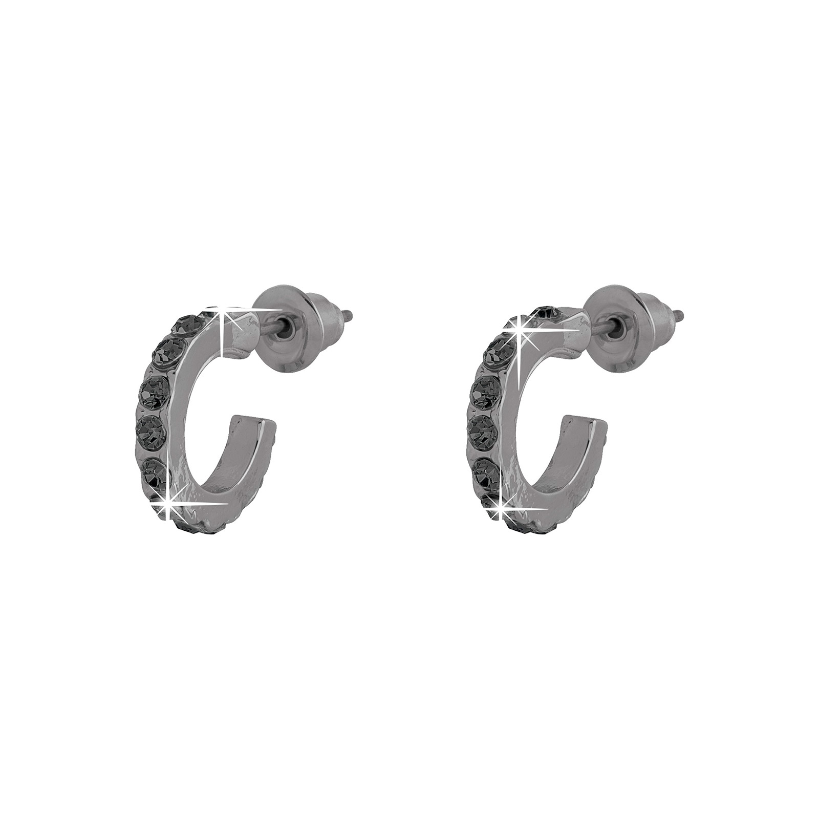 Gunfärgade örhängen -Hoops 10 mm