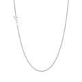 Silverhalsband - Pansarlänk, 50 cm