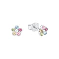 Örhängen 925 Sterling Silver för barn - Blommor 5 mm