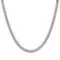 Stålhalsband herr - Cuban, 60 cm