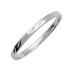 Förlovningsring 18k vitguld - mönstrad 2 mm / 1,1 mm