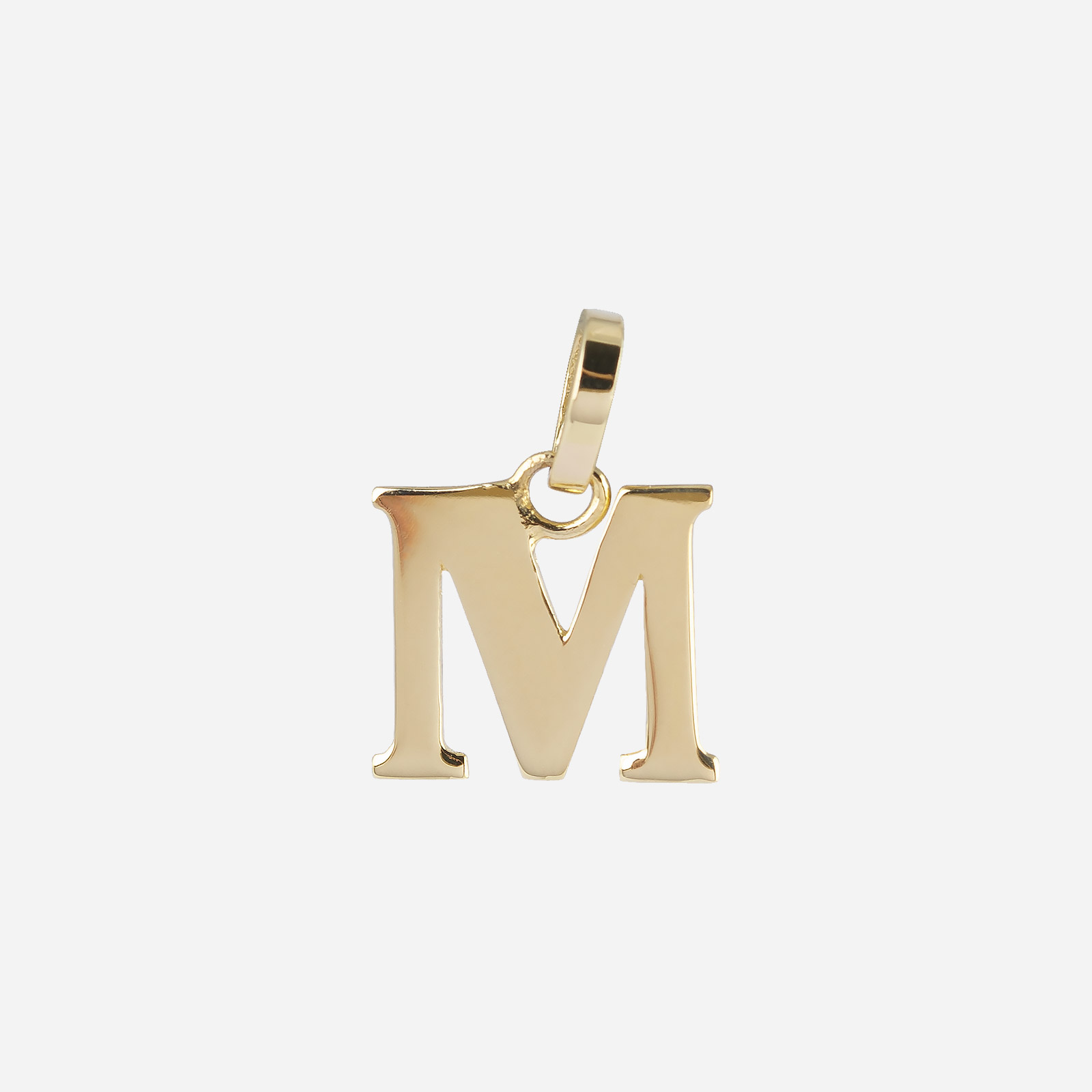 Hängsmycke 9k guld - bokstav M