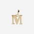 Hängsmycke 9k guld - bokstav M
