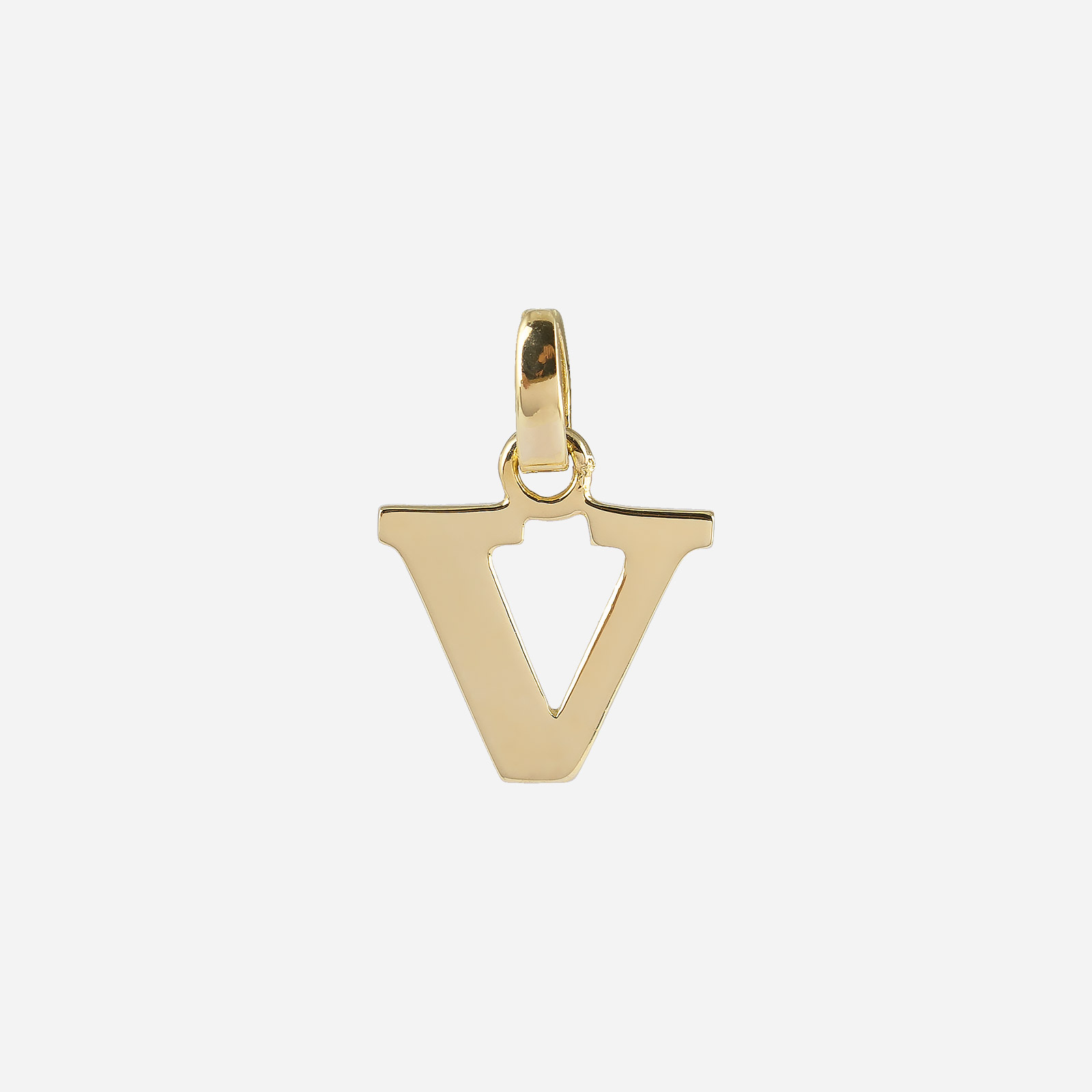 Hängsmycke 9k guld - bokstav V