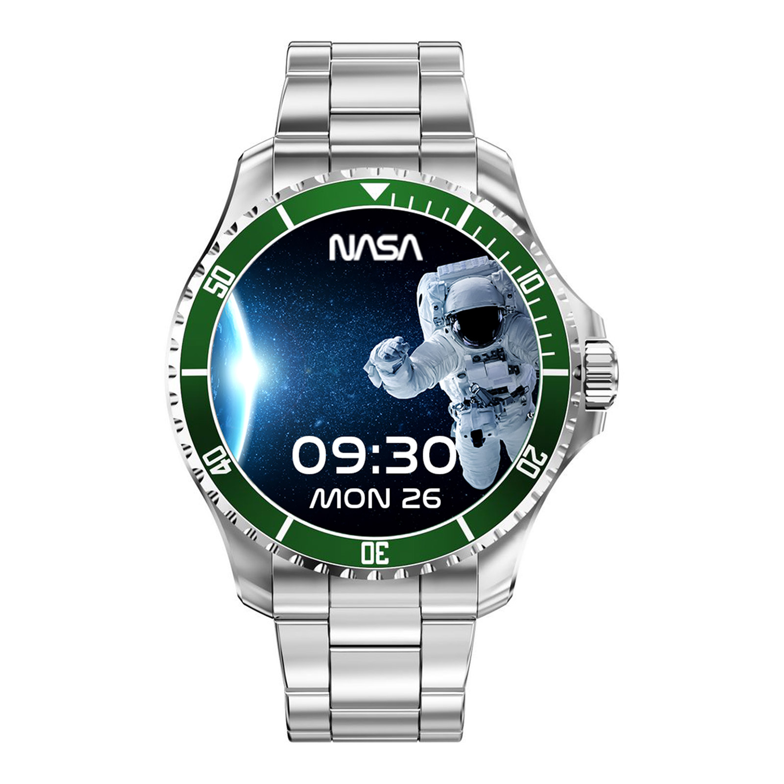 Nasa Smart Watch BNA30073-003 - grön ring