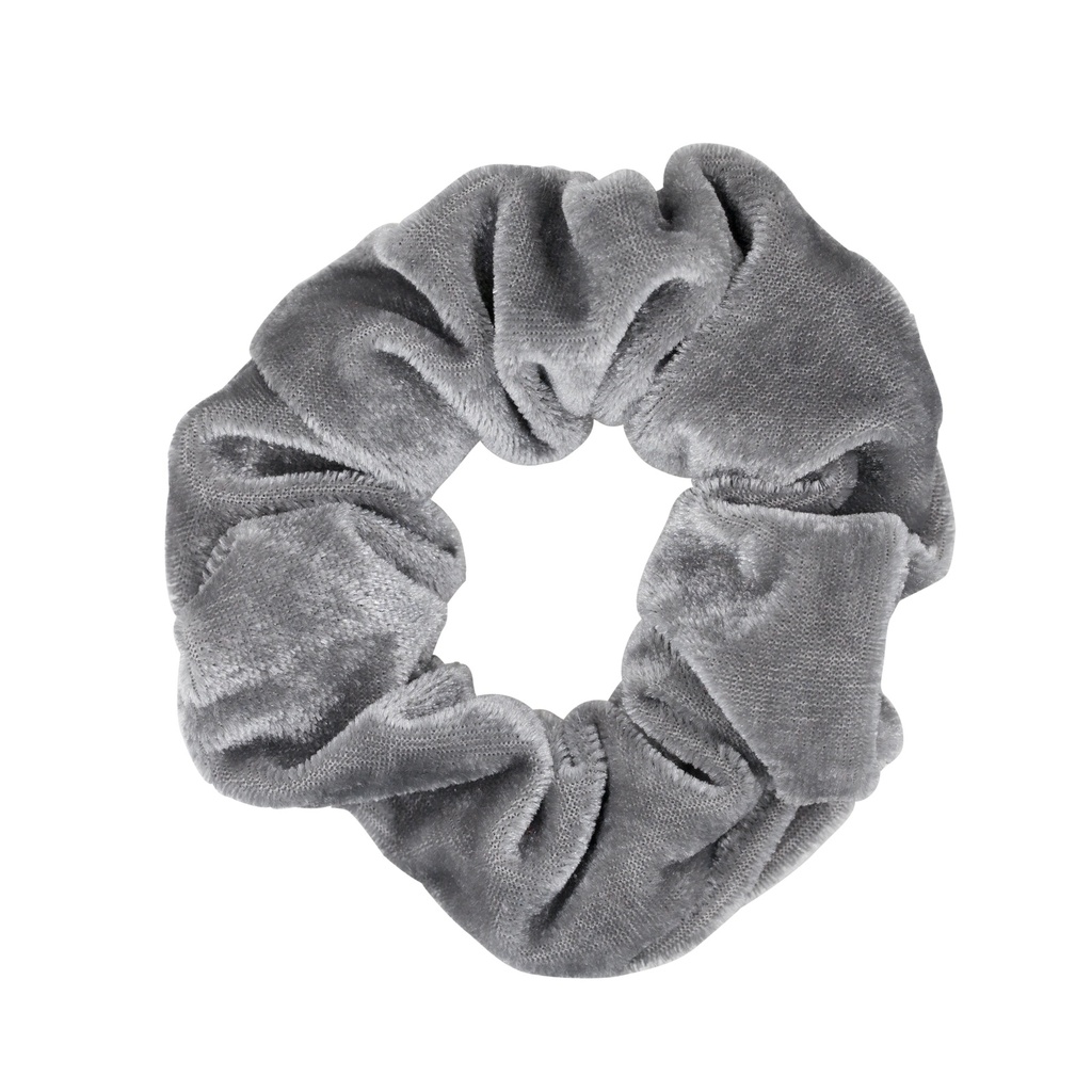 Scrunchie - medium grå