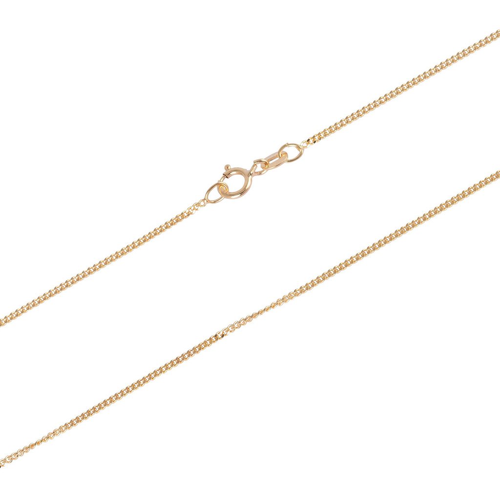 Halsband 18k guld - Pansarkedja 45+5 cm