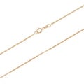 Halsband 18k guld - Pansarkedja 45+5 cm