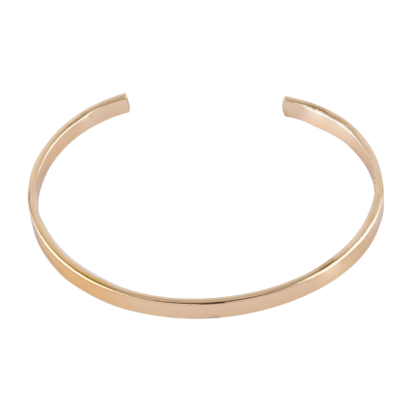 Guldfärgat armband bangle