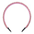 Diadem med rosa stenar