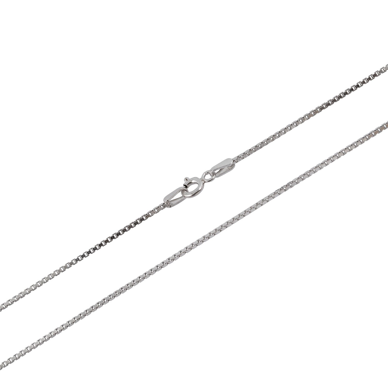 Silverhalsband kedja venezialänk - 1,1 mm/42 cm