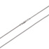 Silverhalsband popcornlänk - 1,8 mm/60 cm