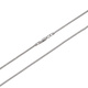 Silverhalsband popcornlänk - 1,8 mm/42 cm