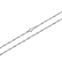 Silverhalsband Singapore - 0,95 mm/45 cm