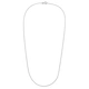Silverhalsband, pansarkedja - 38 cm / 1,5 mm